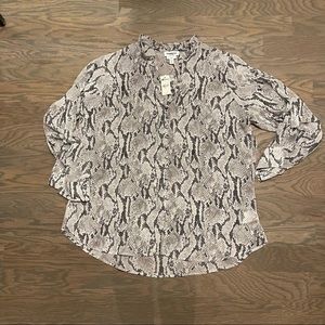 Express Print Blouse